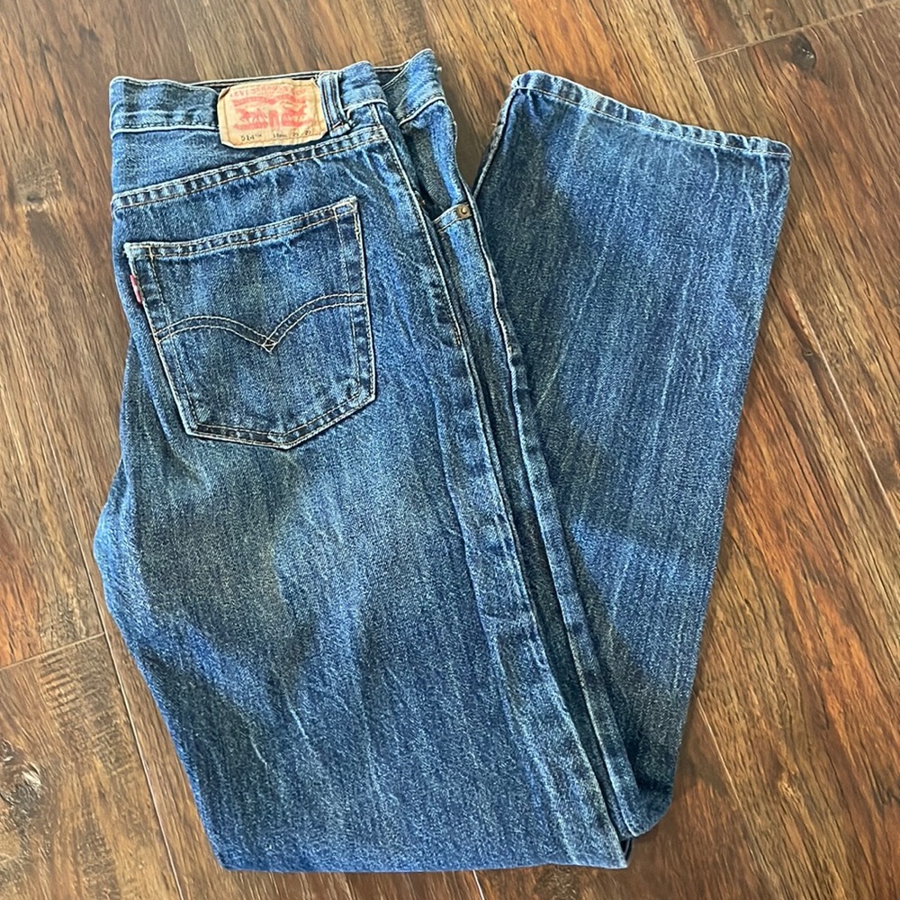 Levi's 514 Slim Straight Jeans Size 29 x 29 Boys 18 Regular